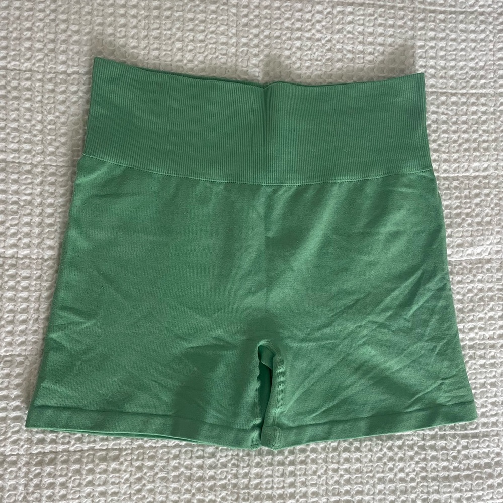 Aritzia TNA Seafoam Green Athletic Shorts